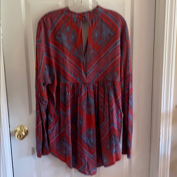 Free People M print top - Picture 5 of 8